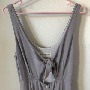 Mara Hoffman Tie Front DRess